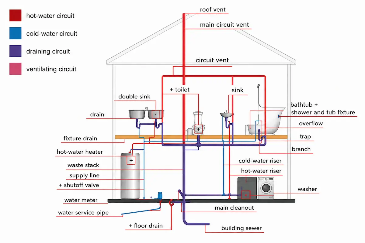 Everett residential drainage system