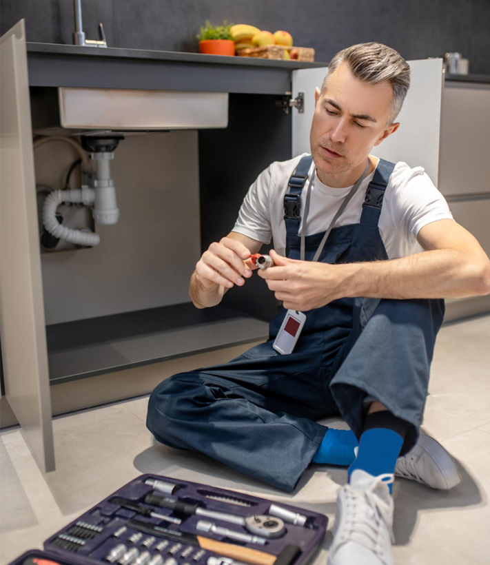 danika plumbing under the sink