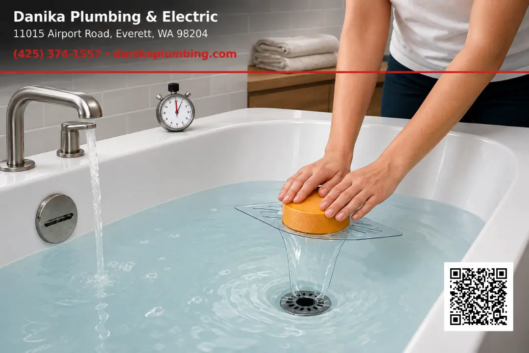 how to plug a bathtub drain without a plug