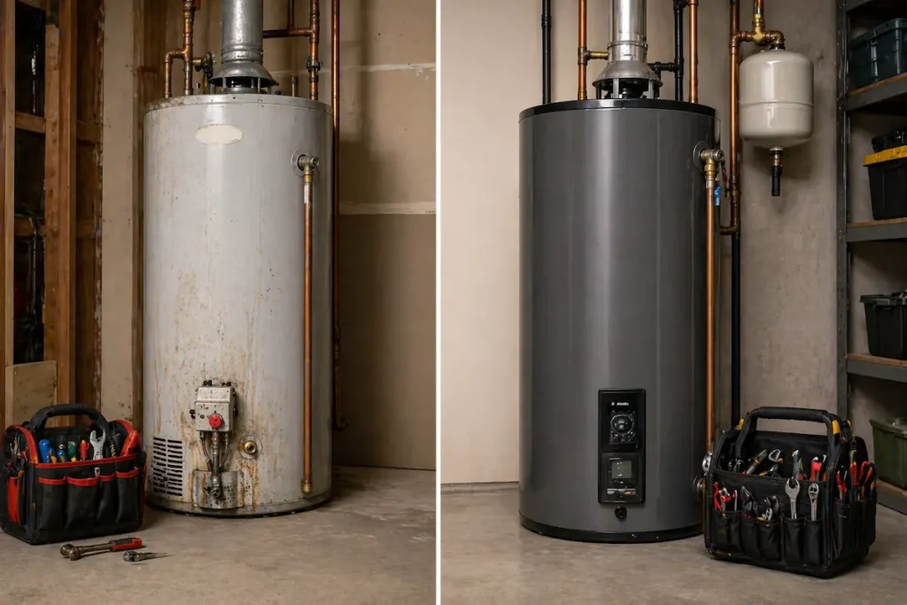 Repair vs Replacement — Side-by-Side