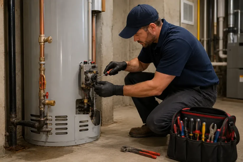 residential water heater repair Snohomish County