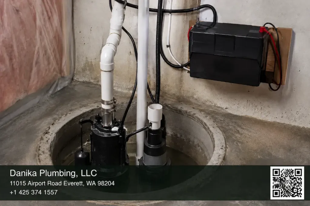 sump pump float switch inspection Snohomish County home