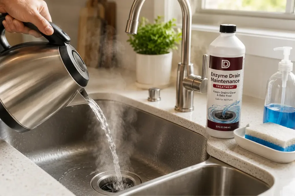 Drain cleaning frequency for a Snohomish County kitchen