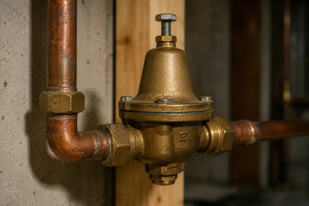 low whole house water pressure Everett WA
