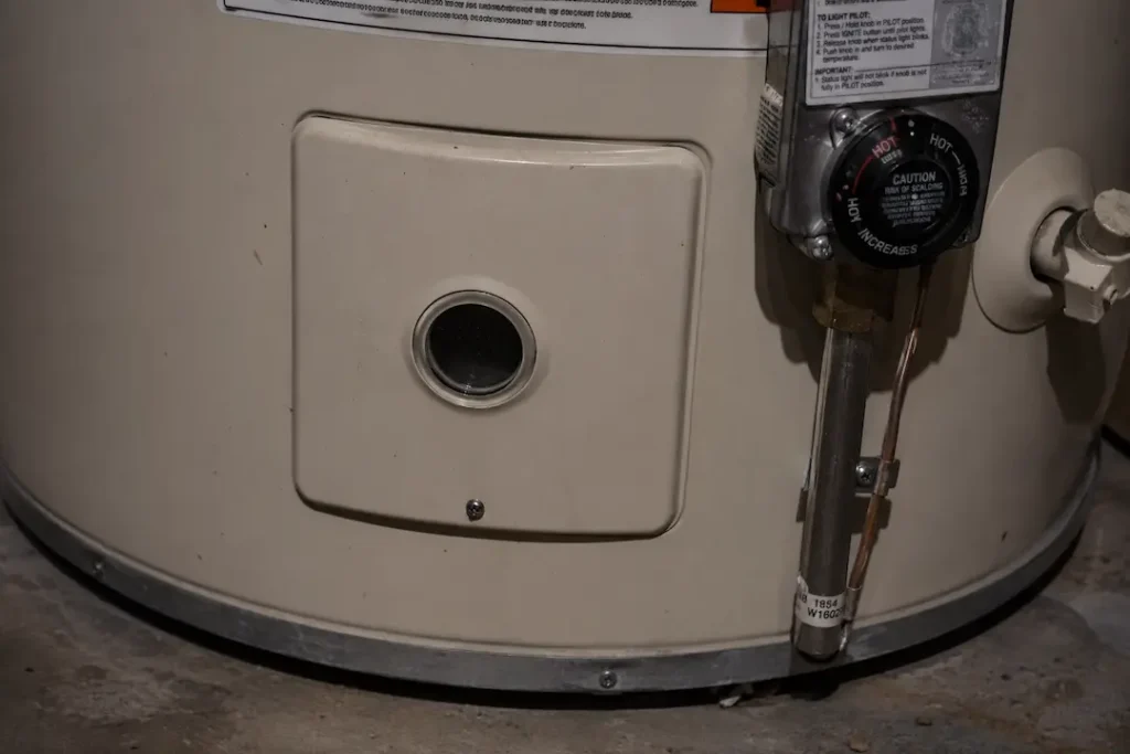 ga
s water heater pilot light out and not heating