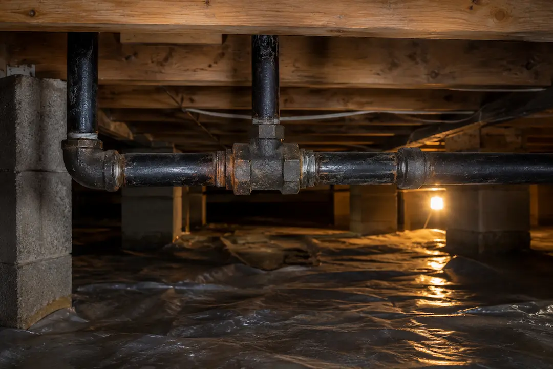 signs of a gas leak in an Everett home
