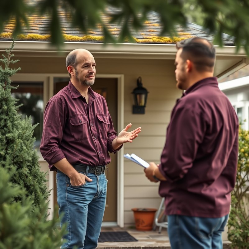 Local plumber visiting a home in Edmonds WA