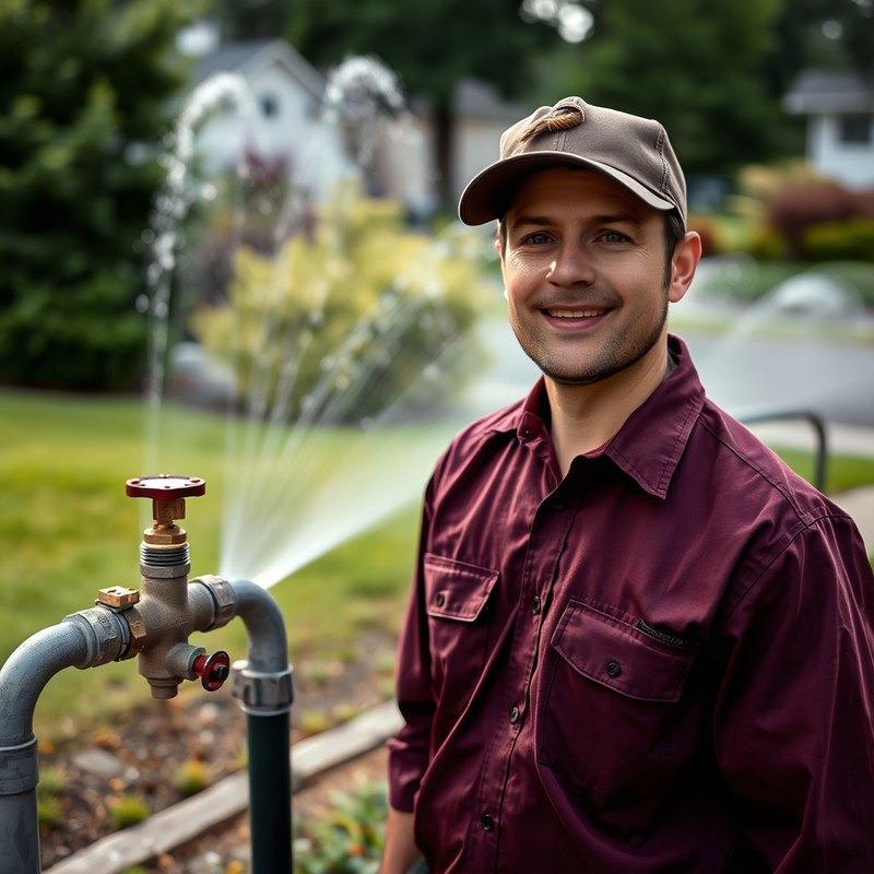 Irrigation backflow assembly in Mill Creek WA