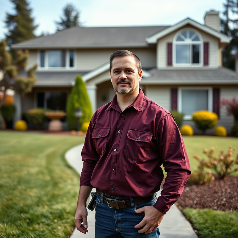 Local plumber visiting a home in Mill Creek WA