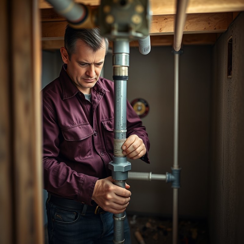 Supply pipe inspection in a Mill Creek WA crawlspace