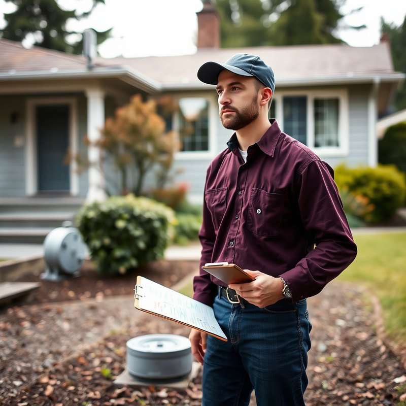 Local plumber visiting a home in Shoreline WA