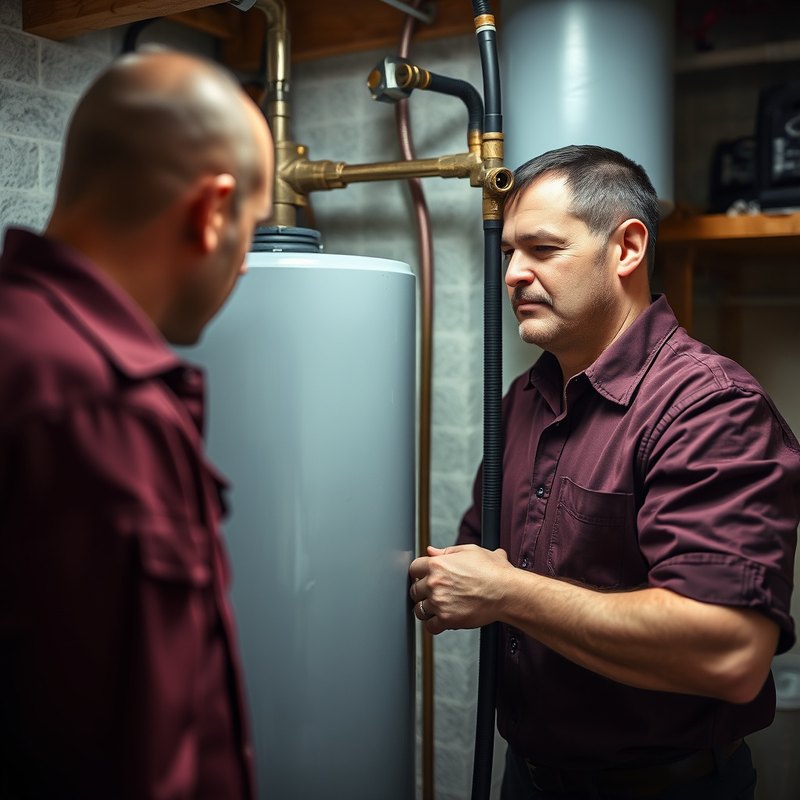 Permitted water heater replacement in a Shoreline WA home