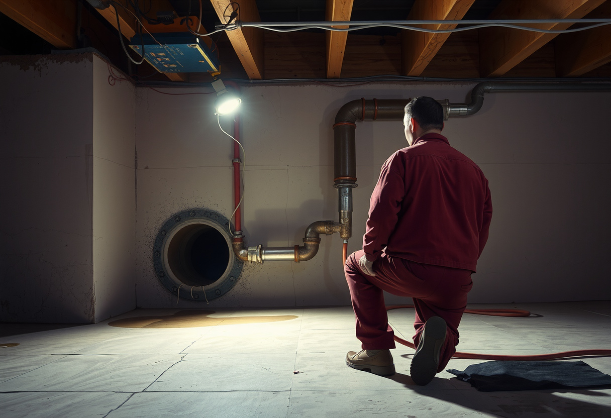 Plumber on a 24-hour call at a Lake City Seattle property