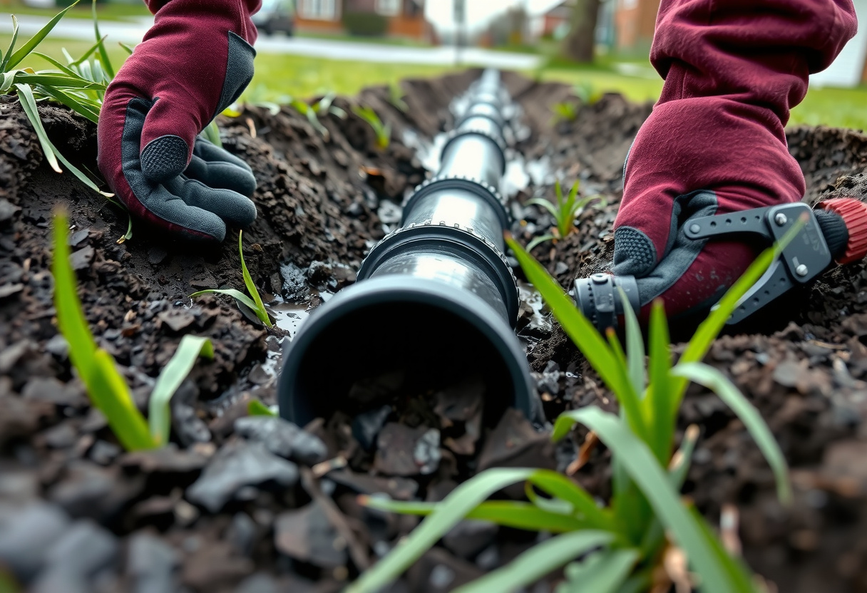 Danika plumber working on a residential plumbing repair in Monroe WA