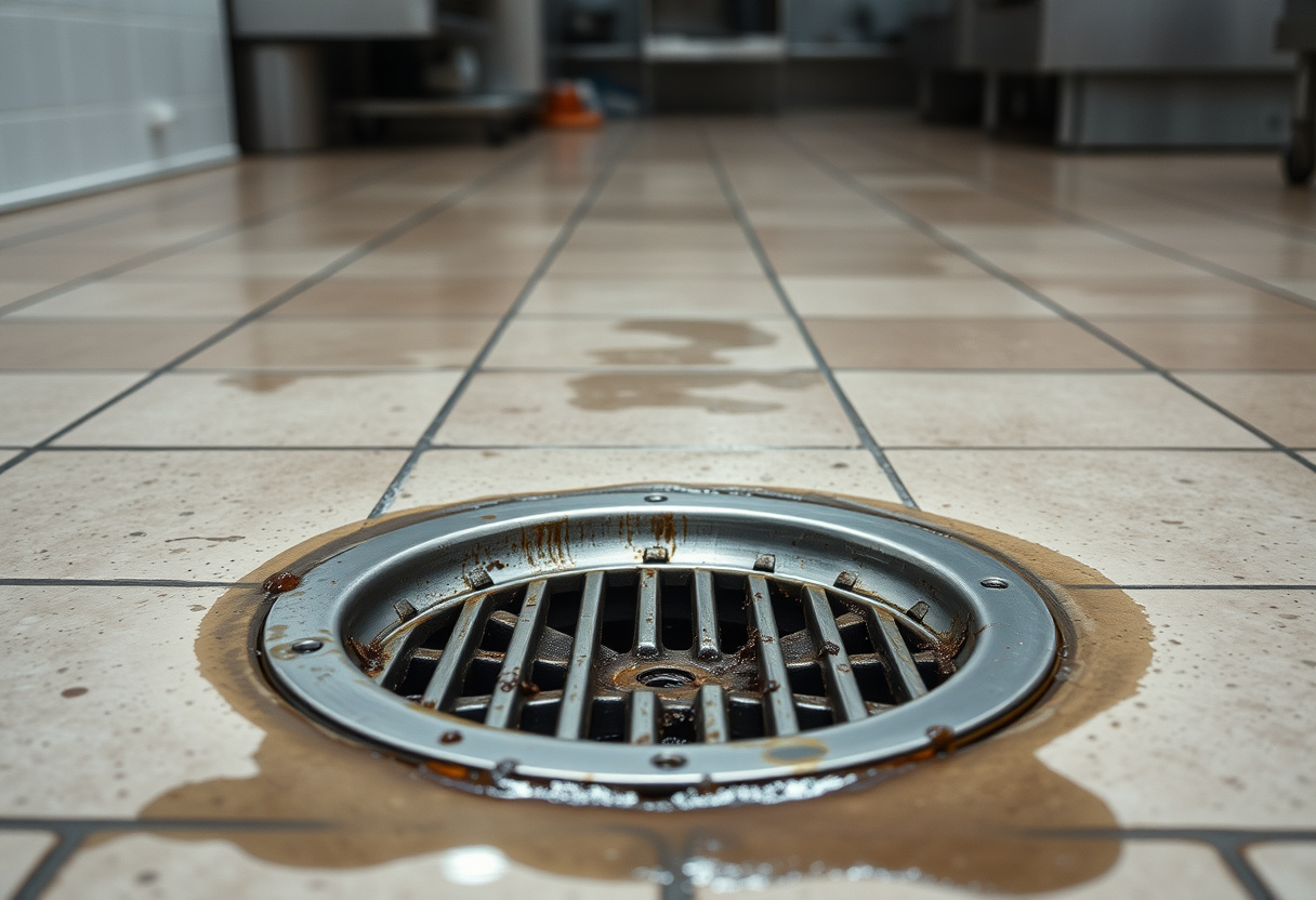 Clearing a grease-loaded kitchen drain line in Woodinville WA